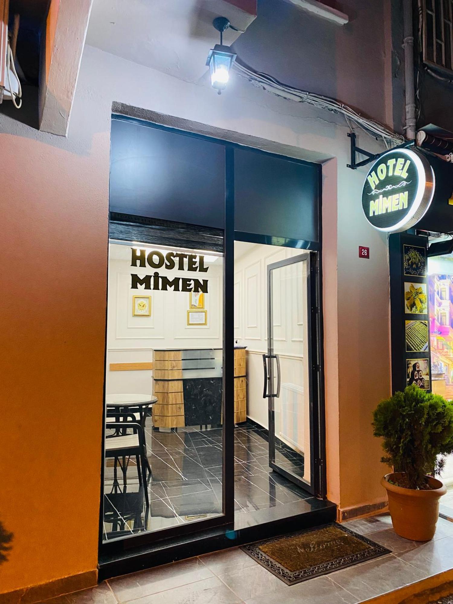 Mimen Hostel Istambul Exterior foto